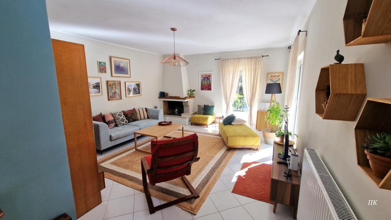 Two Bedroom Flat Near Airport Pallini  Luaran gambar