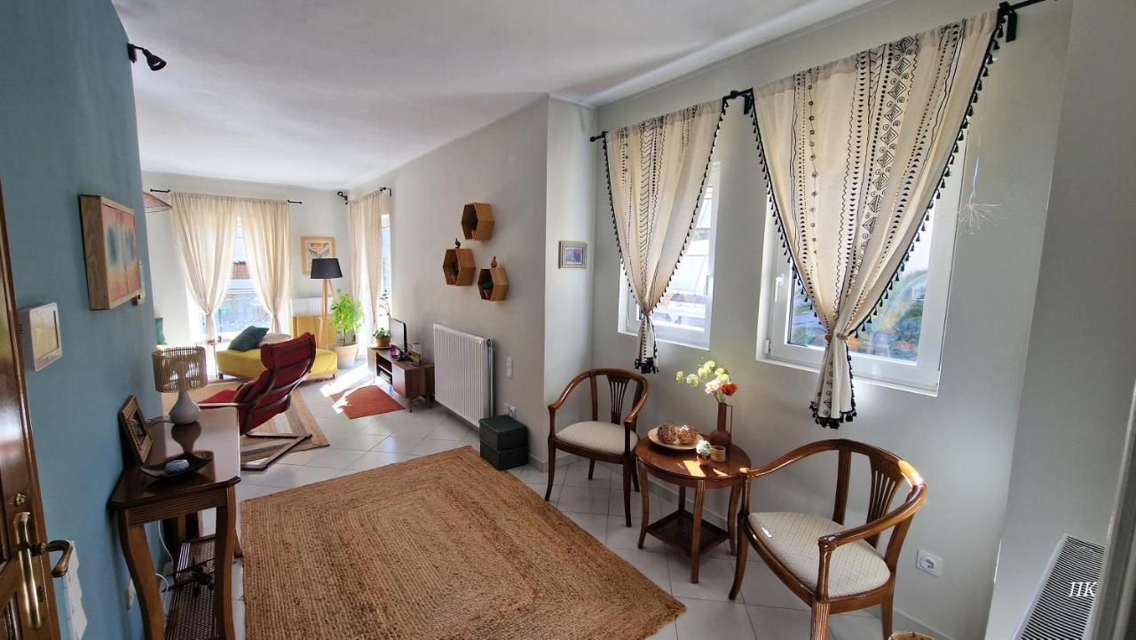 Two Bedroom Flat Near Airport Pallini  Luaran gambar