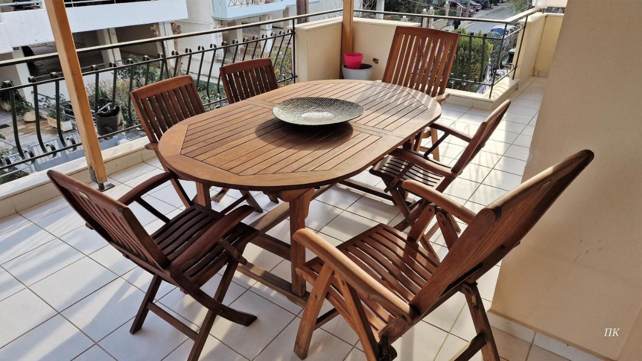 Two Bedroom Flat Near Airport Pallini  Luaran gambar